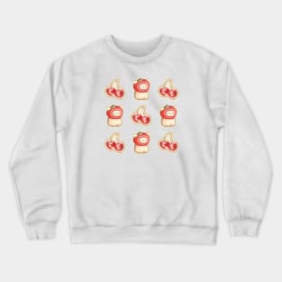 Cherry Tomato Cat Crewneck Sweatshirt